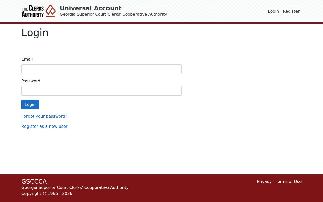 Franklin County court records GSCCCA copy request login